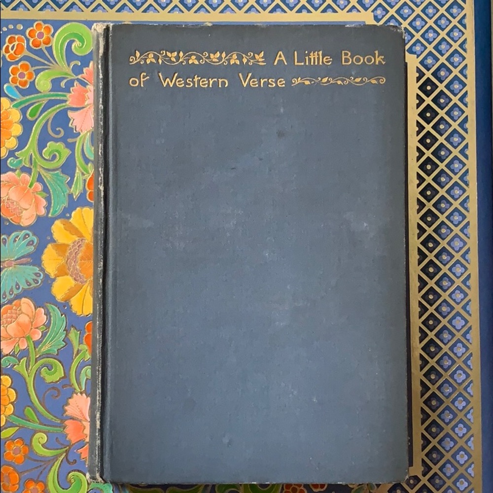 (1800s) Vintage Poem Book of Western Poetry